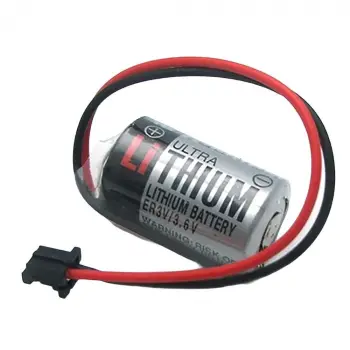 Toshıba Er3v 3.6v 1/2aa Size Lithium Pil - Siyah Soket