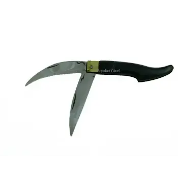 Tosya Küçük Çiftli Testereli Bıçkı Çakı 14 Cm - Plastik Saplı, Manuel