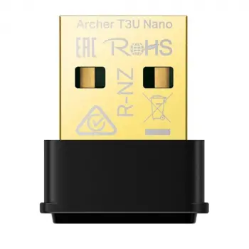 Tp-Link Archer T3U Nano 1300 Mbps Kablosuz USB Adaptör AC1300 (KDO)