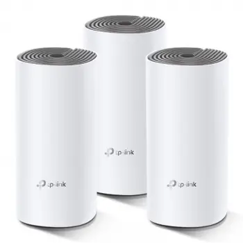 Tp-Link DECO E4 3Lü Paket AC1200 Tüm Evi Kapsayan Mesh Wifi Sistemi (KDO)