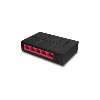 Tp-Link Mercusys MS105G 5 Port 10-100-1000 Mbps Switch Plastik Kasa (KDO)