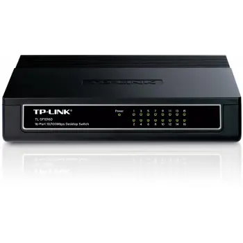 Tp-Link TL-SF1016D 16 Port 10-100 Mbps Switch Plastik Kasa (KDO)