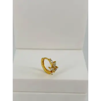 Zirkon Taşlı Uç Kısmı : Pirinç Kıkırdak Bar Uzunluğu : 6 Mm / Bar Kalınlığı 0.8 Mm / Top Boyu 3 Mm / Çap 10 Mm - Pt0075-1