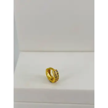 Zirkon Taşlı Uç Kısmı : Pirinç Kıkırdak Bar Uzunluğu : 6 Mm / Bar Kalınlığı 0.8 Mm / Top Boyu 3 Mm / Çap 6 Mm - Pt0076-1