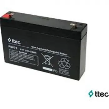 Ttec 6V 7AH Bakımsız Kuru Akü (KDO)