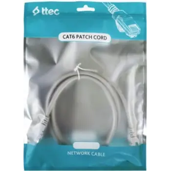 Ttec KBL-PTCH-30CMG Cat6 0.30MT Gri Utp Patch Kablo (KDO)