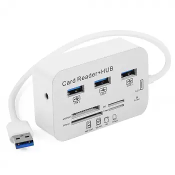 TX TXACUCR340 3xUSB 3.0 HUB ve Çoklu Harici Kart Okuyucu (KDO)