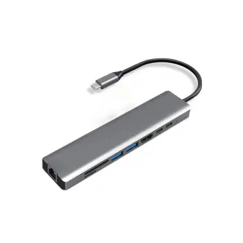 Type-c To Hdtv Multifunction Adapter 8 Port Kablo