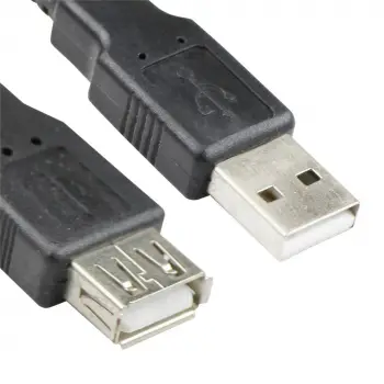 Vcom CU202-B-1.8 Siyah 1.8MT Usb 2.0 Uzatma Kablosu (KDO)