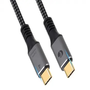 Vcom CU541M-1.2 Type-C USB4 40Gbps Data 240W 1.2m Şarj Kablosu (KDO)