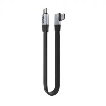 Vcom CU582RA-2.0 Type-C USB4 V2 90 Derece Düz 2.0m Şarj Kablosu (KDO)