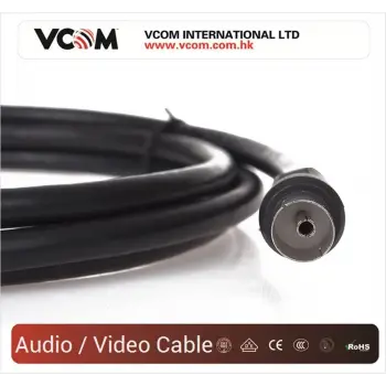 Vcom CV602-B 10mt Analog Siyah Tv Uzatma (KDO)