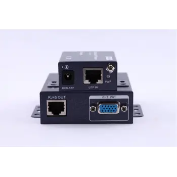 Vcom DD191 Vga RJ45 Cat5e-6 Extender Metal 100m Uzatıcı (KDO)