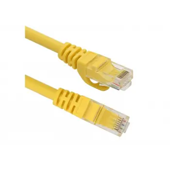 Vcom NP611B-Y-2.0 Cat6 2.0MT Sarı Utp Patch Kablo (KDO)