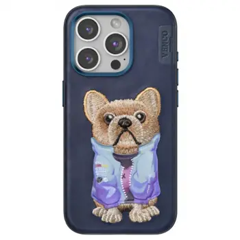 Venco  İphone 15 Pro Max Cute Desenli Kapak - Lacivert