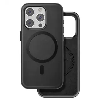 Venco  İphone 15 Pro Max Puskas Magsafe Kapak - Siyah