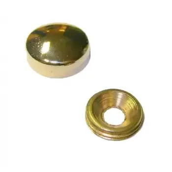 Vida Kapama Kapağı 20 Mm, Sarı - 100 Adet