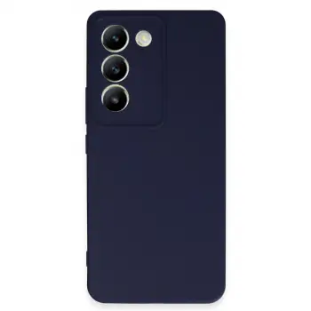 Vivo V30 Lite 4g Kılıf First Silikon - Lacivert