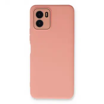 Vivo Y15s Kılıf Lansman Glass Kapak - Pembe