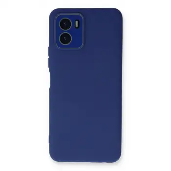 Vivo Y15s Kılıf Lansman Glass Kapak - Sky Blue