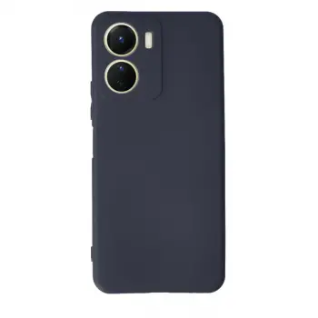 Vivo Y16 Kılıf First Silikon - Lacivert
