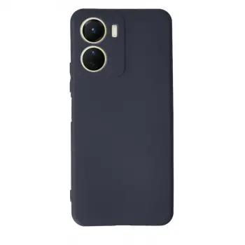 Vivo Y16 Kılıf First Silikon - Lacivert