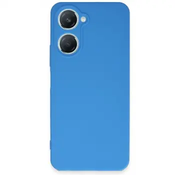 Vivo Y18 Kılıf First Silikon - Mavi