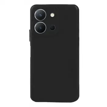 Vivo Y36 Kılıf Nano İçi Kadife Silikon - Siyah