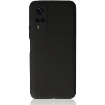 Vivo Y53s Kılıf First Silikon - Siyah