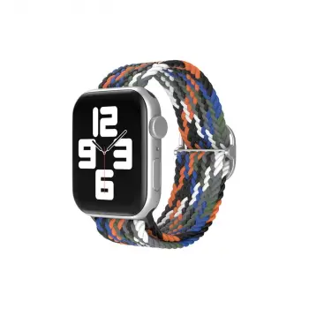 Watch 22mm  Kordon - Gri-turuncu