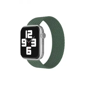 Watch 38mm Ayarlı Solo Silikon Kordon - Haki Yeşil