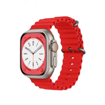 Watch 38mm Ocean Kordon - Kırmızı