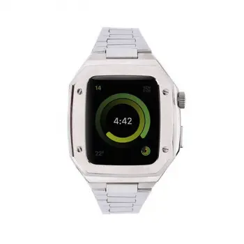 Watch 44mm Metal Petek Kasalı Kordon - Gümüş