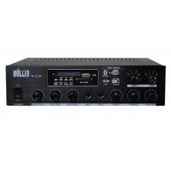 Wöller W-2120 Hat Trafolu 2 Bölge 100W Mikser Amplifikatör