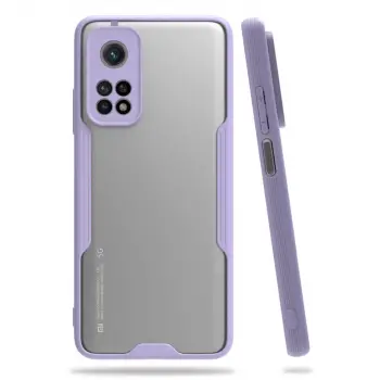 Xiaomi Mi 10t Pro Kılıf Platin Silikon - Lila