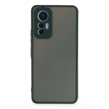 Xiaomi Mi 12 Lite Kılıf Montreal Silikon Kapak - Yeşil