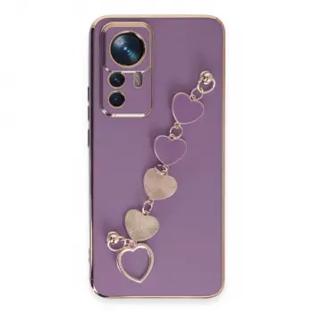 Xiaomi Mi 12t Pro Kılıf Esila Silikon - Mor