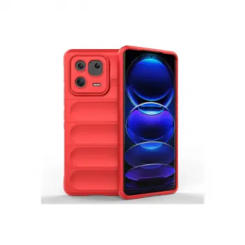 Xiaomi Mi 13 Kılıf Optimum Silikon - Kırmızı