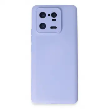 Xiaomi Mi 13 Pro Kılıf Nano İçi Kadife Silikon - Lila