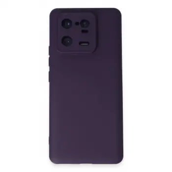 Xiaomi Mi 13 Pro Kılıf Nano İçi Kadife Silikon - Mor