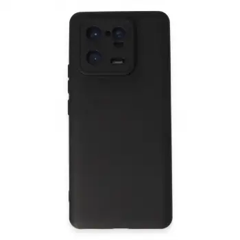 Xiaomi Mi 13 Pro Kılıf Nano İçi Kadife Silikon - Siyah