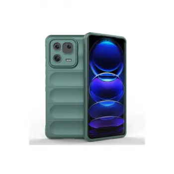 Xiaomi Mi 13 Pro Kılıf Optimum Silikon - Koyu Yeşil