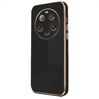 Xiaomi Mi 14 Ultra Kılıf Volet Silikon - Siyah