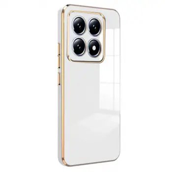 Xiaomi Mi 14t Pro Volet Silikon - Beyaz