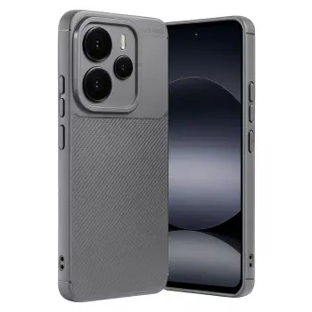 Xiaomi Note 14 5g Auto Focus Karbon Kapak - Gri