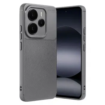 Xiaomi Note 14 5g Auto Focus Karbon Kapak - Gri