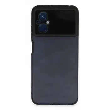 Xiaomi Poco M5 Kılıf Loop Deri Silikon - Lacivert