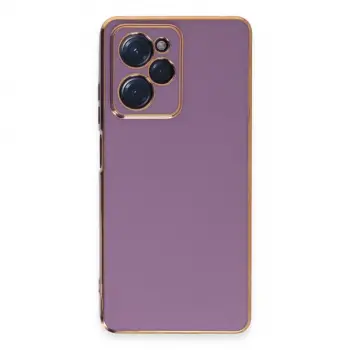 Xiaomi Poco X5 Pro 5g Kılıf Volet Silikon - Mor