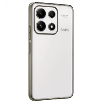 Xiaomi Poco X6 Pro Kılıf Razer Lensli Silikon - Gold