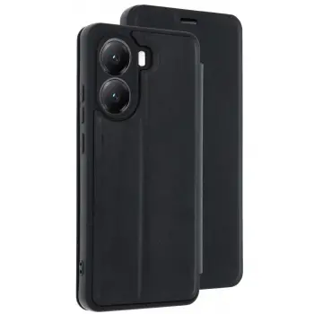 Xiaomi Poco X7 Pro Kılıf Flip Cover - Siyah